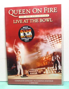 QUEEN ON FIRE LIVE AT THE BOWL -------- 2DVDs + INSET -----– SEE PHOTOS - Picture 1 of 4