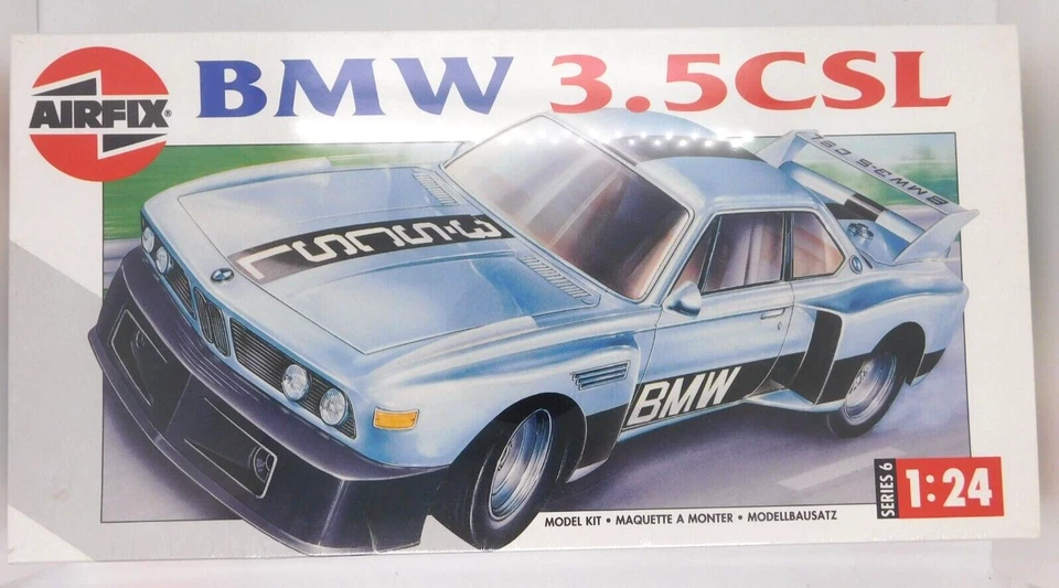 Airfix BMW 3.5 CSL 1:24 06402 1992 Serie 6 Racing Kit Modelo Coche Alemán Foto 1 de 1