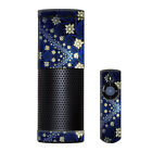 Skin Decal Vinyl Wrap for Amazon Echo Device / Flowers and Swirls