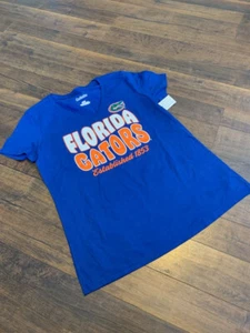 NCAA FLORIDA GATORS women's t-shirt, blue, MEDIUM, NEW w/tags - Picture 1 of 1