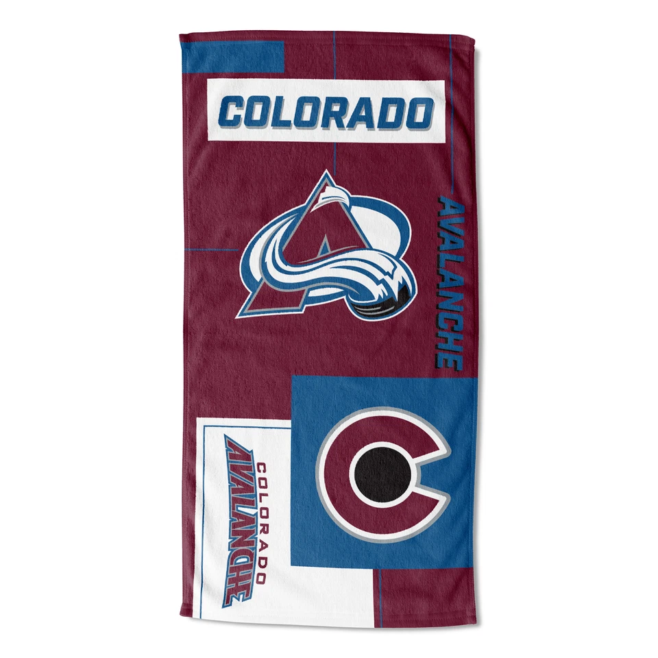 Toalha de praia Northwest Colorado Avalanche NHL State Line, 30x60 - Imagem 1 de 1