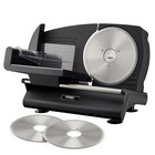 Electric Food Slicer Machine Adjustable Meat Bread Cheese Vegetable Cutter 150W