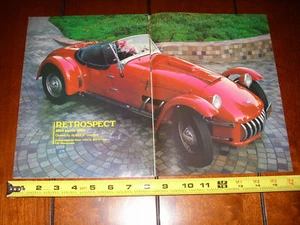 1953 FRANK KURTIS SPORTS / RACE CAR - ORIGINAL 1979 ARTICLE - Picture 1 of 3