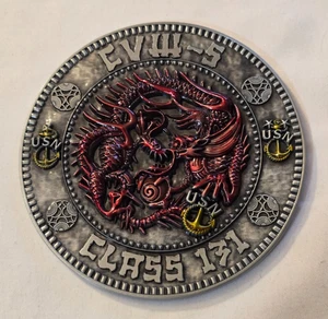 Moneda Desafío Clase 131 Chief Suboficial CPO Mess Clase CVW-5 Marina de los Estados Unidos - Imagen 1 de 4