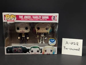 Funko Pop! DC Super Heroes Joker Harley Quinn Suicide Squad FYE Metallic #2 - Picture 1 of 8