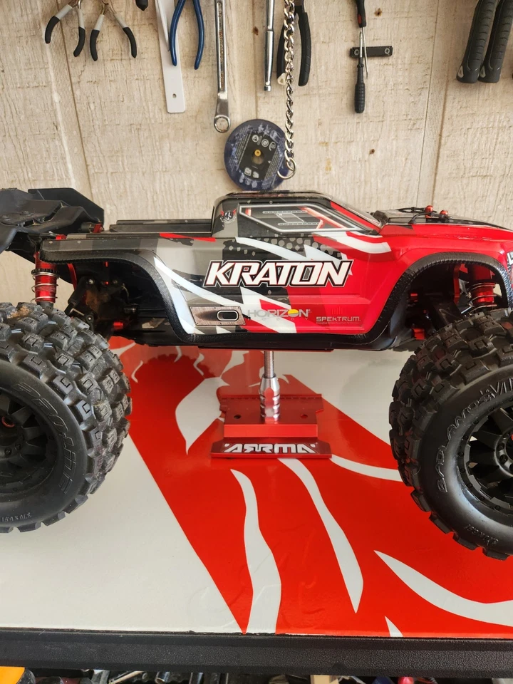 Monster Truck ARRMA Kraton 6S 4x4 BLX escala 1/8 Speed - rojo (ARA8608V5T1) Foto 1 de 4
