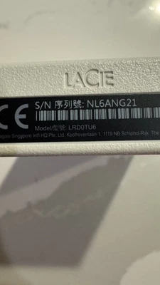 LaCie Rugged 5TB External USB 3.0 Portable Hard Drive Orange - Image 1 of 3