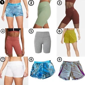 Nike Women's Athletic Shorts NWT 35 Styles! Running Basketball Soccer - Picture 1 of 76