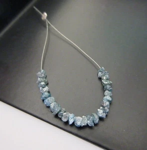 Diamante áspero crudo genuino azul de 1,70 quilates - cuentas de diamantes sueltos naturales - Imagen 1 de 5