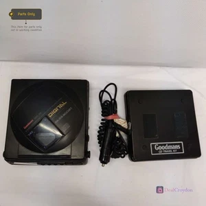 GOODMANS GCD40 STEREO COMPACT DISC PLAYER WITH GOODMANS CD TRAVEL KIT FAULTY - Picture 1 of 8