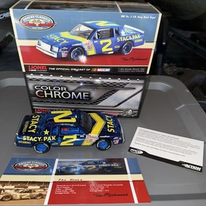 Tim Richmond #2 JD Stacy 1982 Buick Nascar 1:24 Color Chrome Diecast New 1/84 - Picture 1 of 9