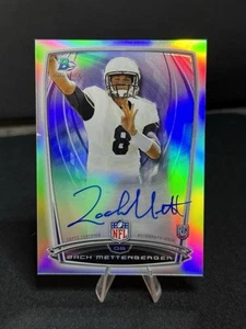 2014 Bowman Chrome Zach Mettenberger RC Refractor AUTO - Picture 1 of 2