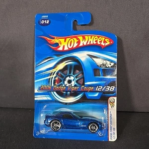 Hot Wheels #12 Prima Edizione 2006 Dodge Viper Coupè Blu - Foto 1 di 6