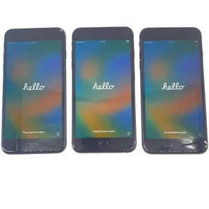 Apple iPhone 8 Plus 128GB/64GB Job Lot of 3 Space Gray Unlocked Smartphone A1864 - Afbeelding 1 van 12
