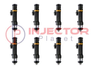 Set of 8 Bosch 0280158044 fuel injector 03-04 Ford F-350 5.4L 4L3E-C5A OEM - Foto 1 di 4