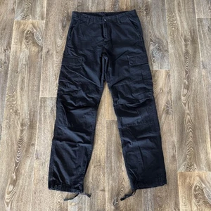 Carhartt WIP Regular Cargo Hose Herren 32x34 schwarz Ripstop Workwear Utility - Bild 1 von 9