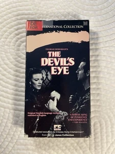 The Devils Eye (VHS, 1986) Ingmar Bergman Swedish Foreign Film Subtitled - Picture 1 of 5