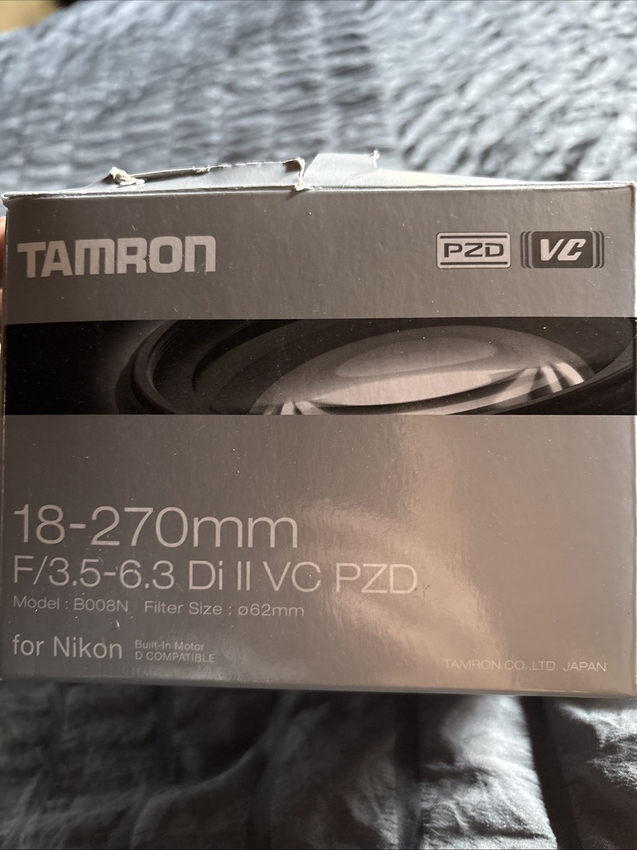 Tamron Di II Camera Lenses 18-270mm Focal f/3.5-6.3 Maximum Tamron Di II Camera Lenses 18-270mm Focal f/3.5-6.3 Maximum