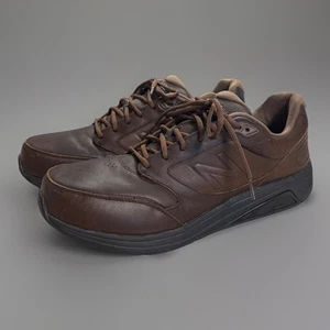 New Balance MW928BR2 braun Leder Wanderschuhe Turnschuhe Herren Größe 14 2E SCHÖN - Bild 1 von 8