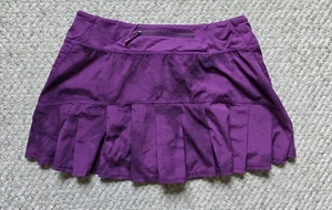 Falda corta Lululemon Run Speed Dewberry Spray púrpura para mujer talla 6 - Imagen 1 de 6