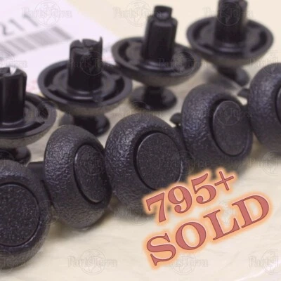 Juego de 10 clips de persiana de ventilador superior capó genuino Toyota Lexus GX460 9046707211 Foto 1 de 4