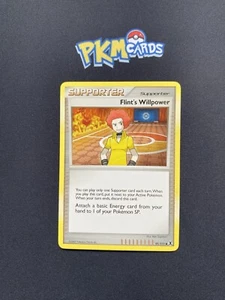 Juego de cartas coleccionables Pokémon Flint's Willpower Rising Rivals 92/111 LP regular. - Imagen 1 de 3