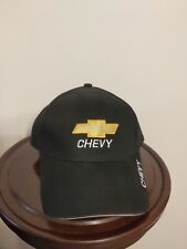 CHEVY Colorado Hat Baseball Ball Cap ADJUSTABLE Black Felt Embroidered Logo