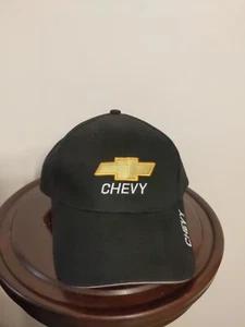 CHEVY Colorado Hat Baseball Ball Cap ADJUSTABLE Black Felt Embroidered Logo - Picture 1 of 7
