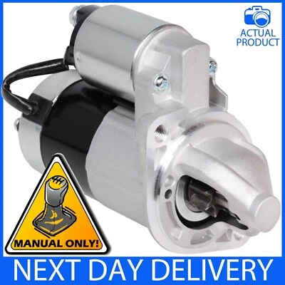 fits MANUAL KIA SPORTAGE & HYUNDAI COUPE 2.0 PETROL 2004-2012 NEW STARTER MOTOR - Image 1 of 4
