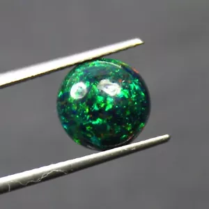 Opal Cabochon Round Shape Fire Opal Stone Smooth Polished Opal Loose Gemstone - Picture 1 of 3