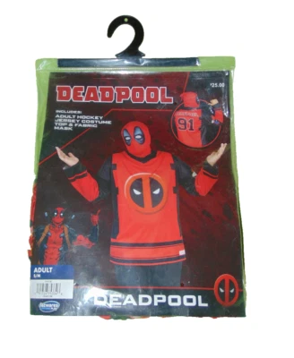 Jazwares Дэдпул Хэллоуин косплей костюм маленький/средний взрослый новый - Изображение 1 из 2