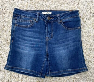 Copper Key Jean Shorts Girls Size 12 Low Rise Denim Stretch (waist 26") - Picture 1 of 23