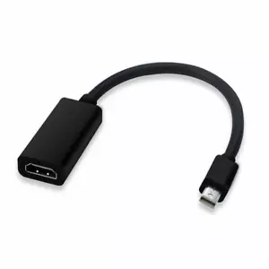 Thunderbolt Mini DP auf HDMI Adapter Stecker Buchse Kabel für Macbook Pro Air TV - Bild 1 von 6