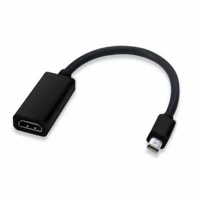 Thunderbolt Mini DP auf HDMI Adapter Stecker Buchse Kabel für Macbook Pro Air TV - Bild 1 von 4