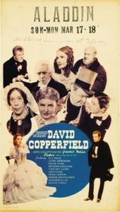 DAVID COPPERFIELD MOVIE POSTER Charles Dickens VINTAGE - Picture 1 of 1