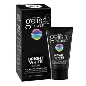Harmony Gelish Polygel Nail Enhancement | Bright White Opaque 2 oz NIB 2023