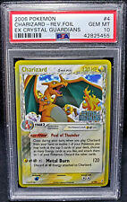 Carta Antiga Pokemon Charizard 4/100 Holo Rare Ex Crystal Guardians  Original Card