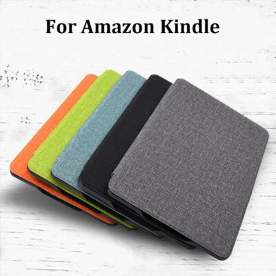 For Amazon All-New Kindle 2019 Kindle Paperwhite Cloth Texture Smart Case Cover - Image 1 of 4