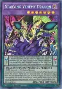 Yugioh! Starving Venemy Dragon - BROL-EN034 - Secret Rare - 1st Edition NM - Picture 1 of 1