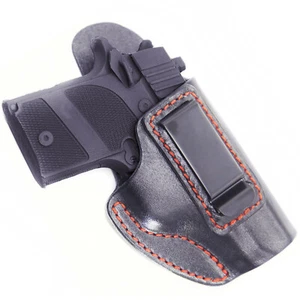 For Sig P938 IWB Leather Holster Conceal Carry CCW - Picture 1 of 8