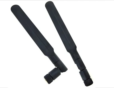 2 pack 8dBi WiFi Router Wireless Antenna 2.4GHz 5GHz 3G RP-SMA Omni Directional - Image 1 of 4