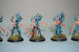Warhammer Age of Sigmar Sylvaneth Spite-Revenants x 5 - Painted - Picture 1 of 8