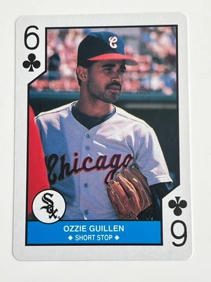 1990 U.S. Playing Card Co. Ozzie Guillen #6 Chicago White Sox NR-MT+ - Image 1 of 2
