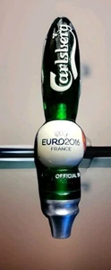 Carlsberg Euro Cup 2016 Poland Ukraine Keg Draft Draught Tap Handle - Picture 1 of 10