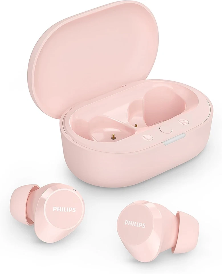 PHILIPS True Wireless In Ear Bluetooth Headphones - Pink - Image 1 of 4