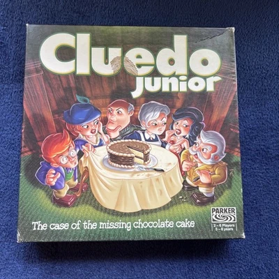Cluedo Junior Parker Board Game - Complete Very Good 5+ - Image 1 of 4