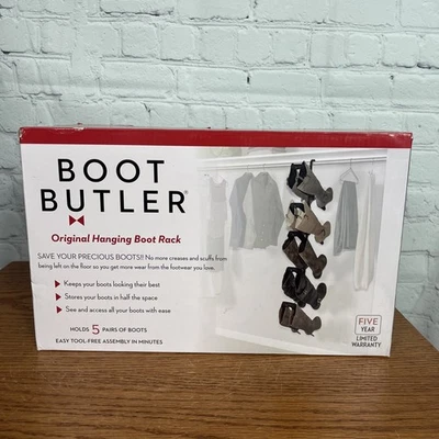 NUEVO Boot Butler tiene capacidad para 5 pares de botas Proctects botas ahorra espacio nuevo en caja Foto 1 de 4
