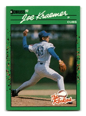 Joe Kraemer 1990 Donruss The Rookies #10 Chicago Cubs NM-MINT - Image 1 of 2