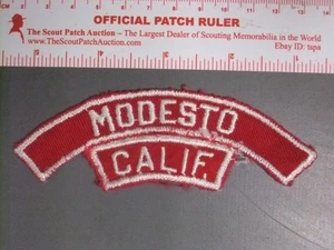 Boy Scout Modesto California RWS Community Strip 5063OO - Foto 1 di 1