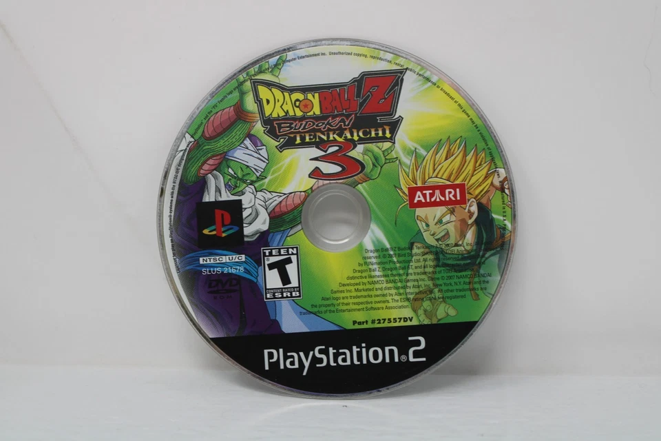 DragonBall Z Budokai Tenkaichi 3 (2007) - PlayStation 2 PS2 - Solo disco PROBADO Foto 1 de 1